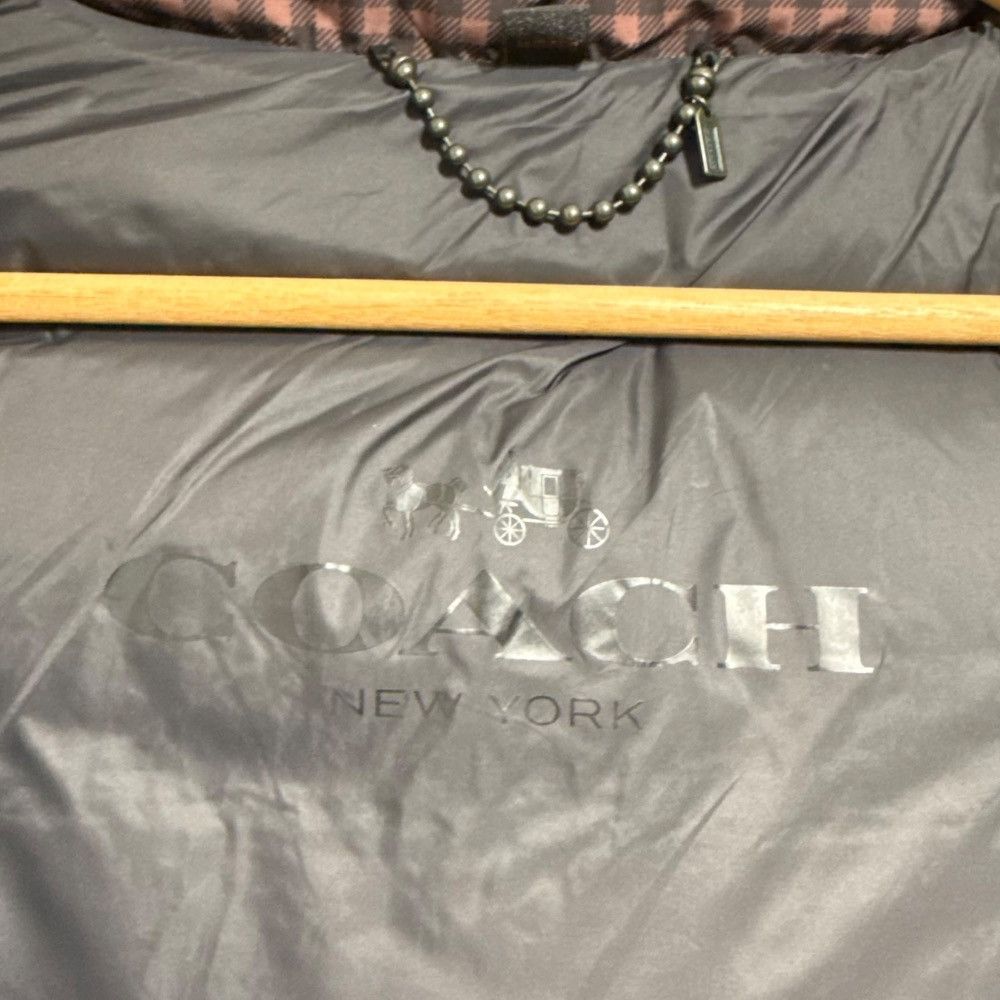 Coach Coach Coach Check Down Jacket Others Outerwear DUTY FREE for USA Size ONE SIZE - 6 Thumbnail