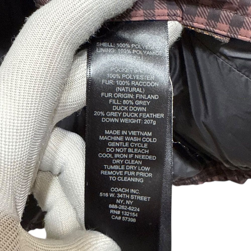 Coach Coach Coach Check Down Jacket Others Outerwear DUTY FREE for USA Size ONE SIZE - 9 Thumbnail