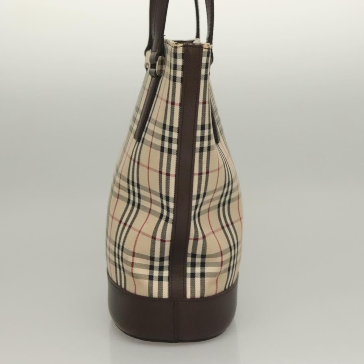 Burberry Burberry Nova Check Tote canvas check pattern Size ONE SIZE - 3 Thumbnail