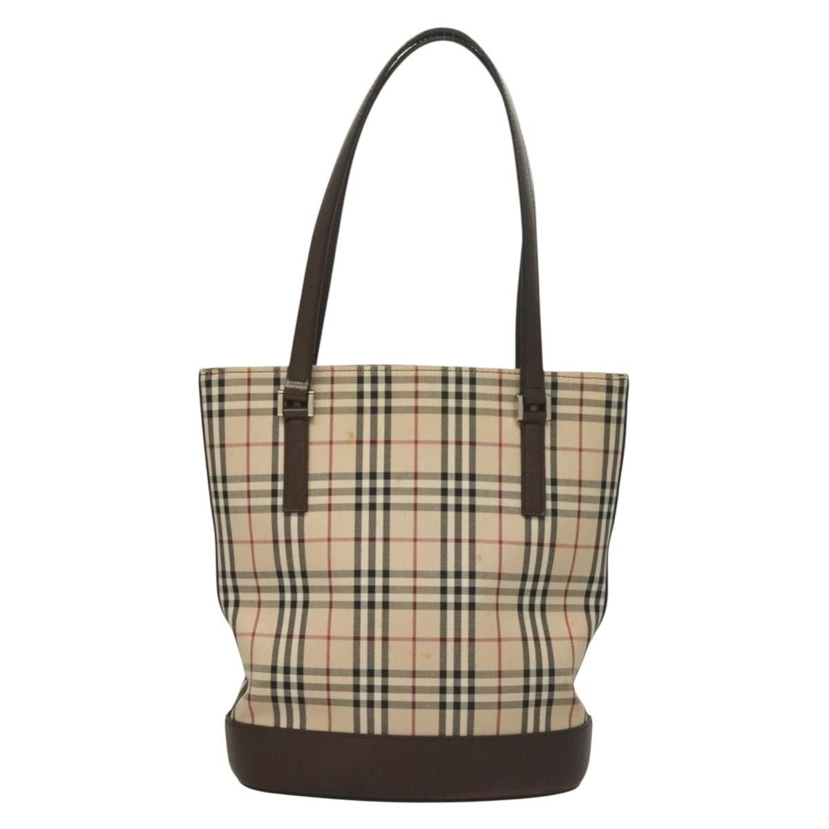 Burberry Burberry Nova Check Tote canvas check pattern Size ONE SIZE - 18 Thumbnail