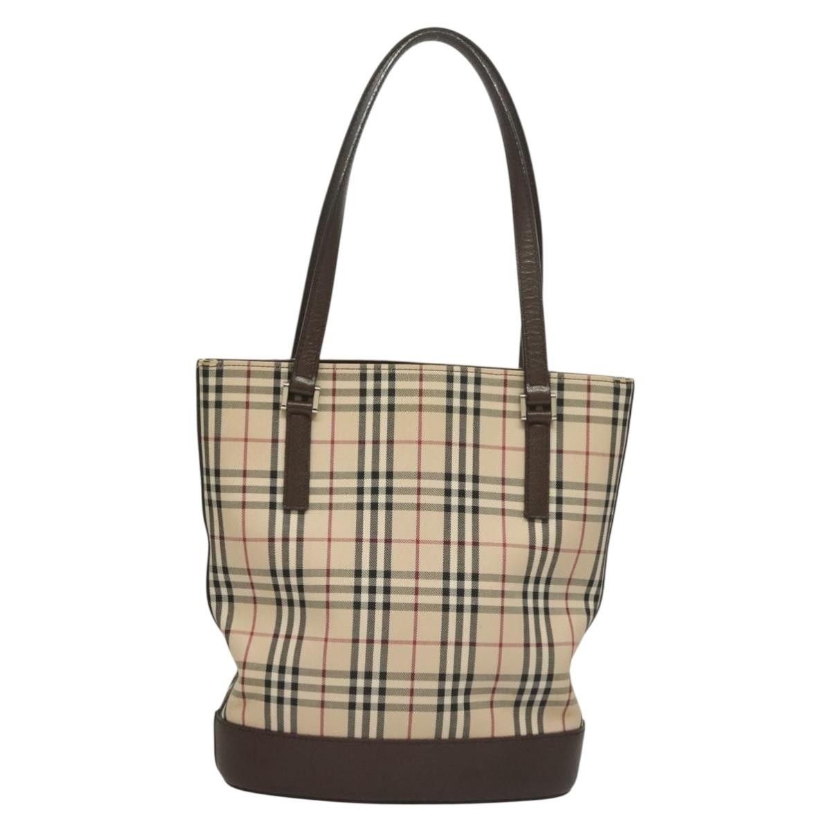 Burberry Burberry Nova Check Tote canvas check pattern Size ONE SIZE - 2 Thumbnail