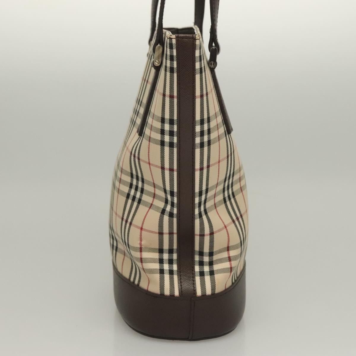 Burberry Burberry Nova Check Tote canvas check pattern Size ONE SIZE - 4 Thumbnail