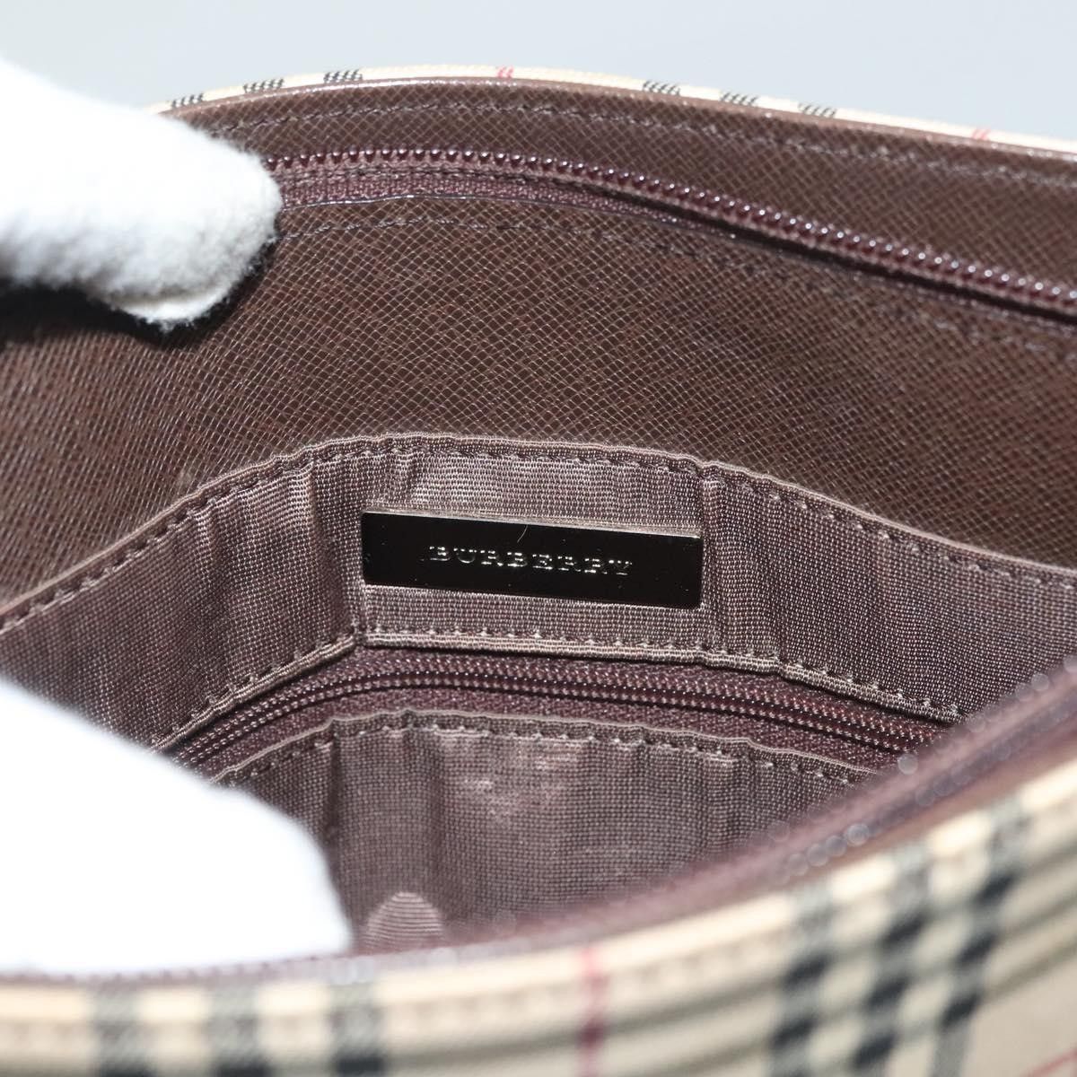 Burberry Burberry Nova Check Tote canvas check pattern Size ONE SIZE - 6 Thumbnail