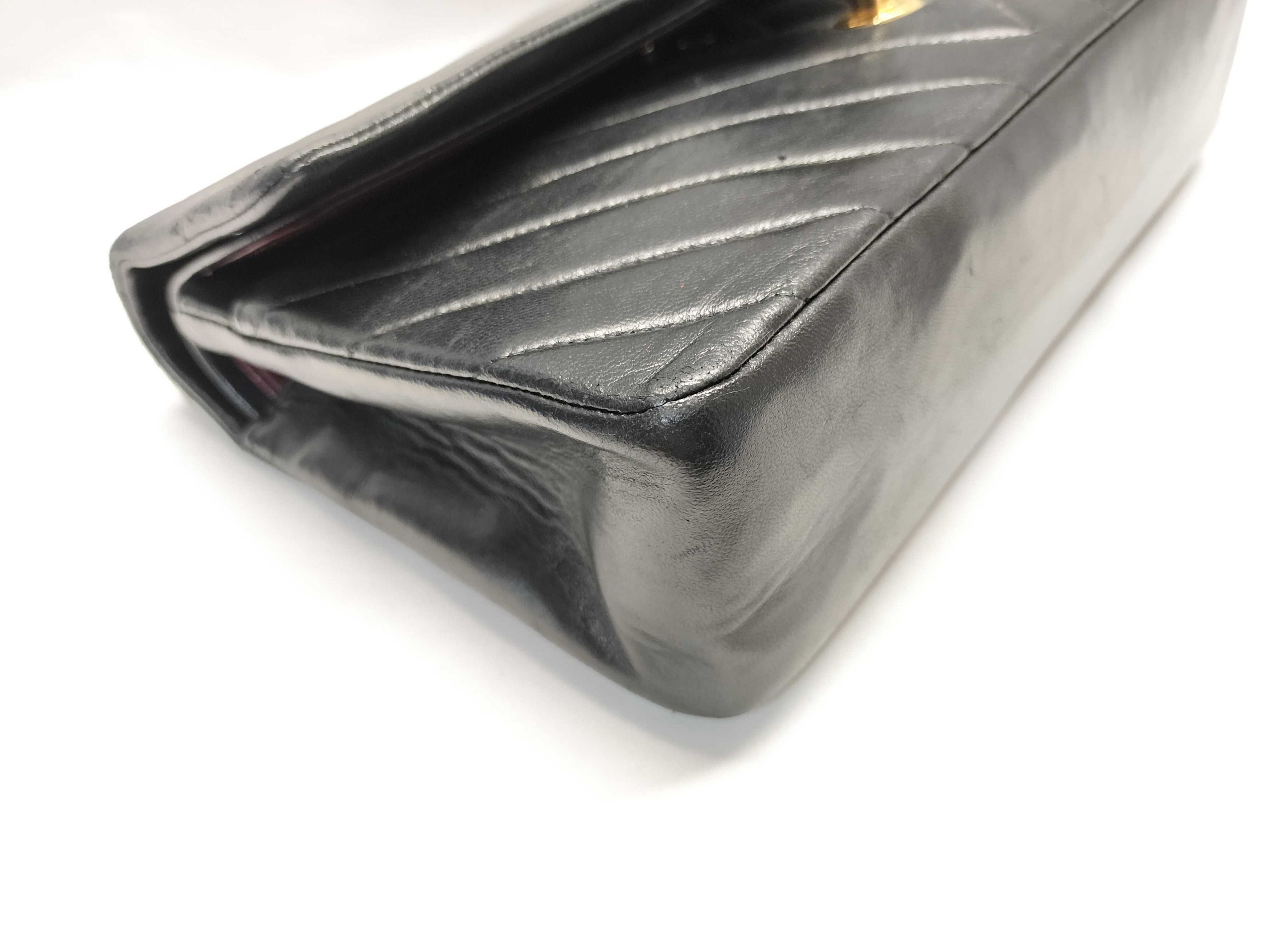 Chanel Chanel Timeless - Classic Double Flap Bag Chevron Caviar Size ONE SIZE - 5 Thumbnail