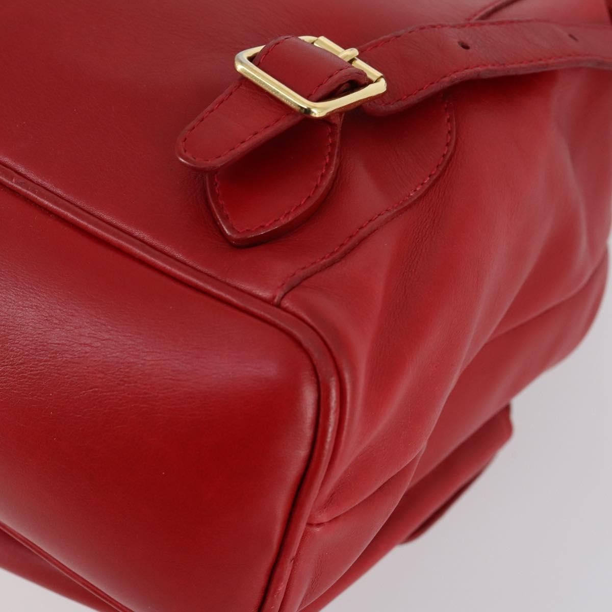 Gucci Gucci Vintage Bamboo Backpack Leather Size ONE SIZE - 11 Thumbnail