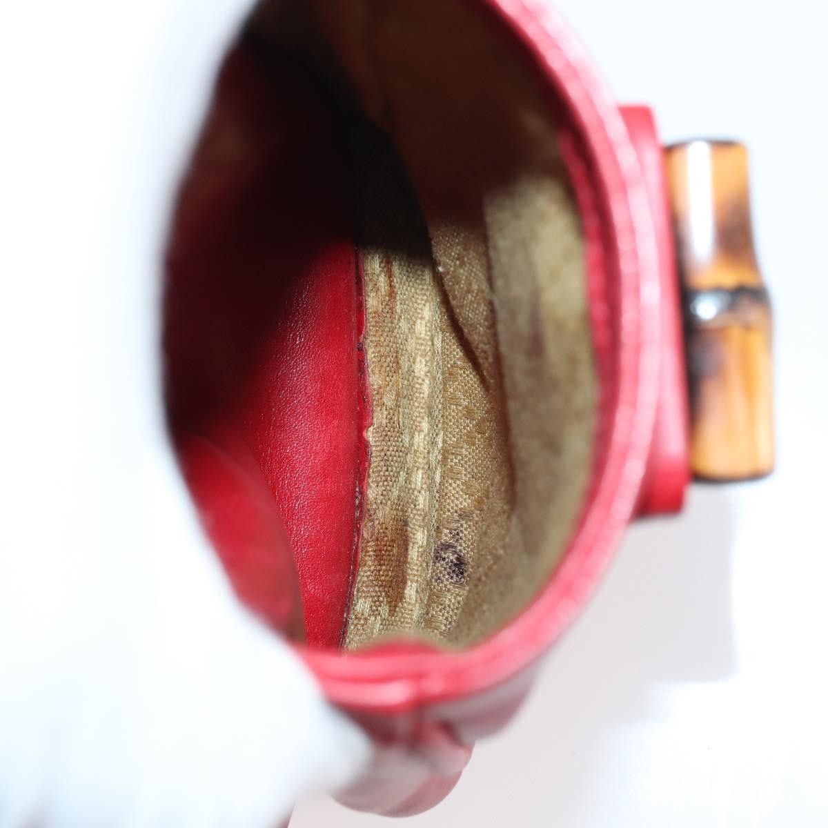 Gucci Gucci Vintage Bamboo Backpack Leather Size ONE SIZE - 23 Thumbnail