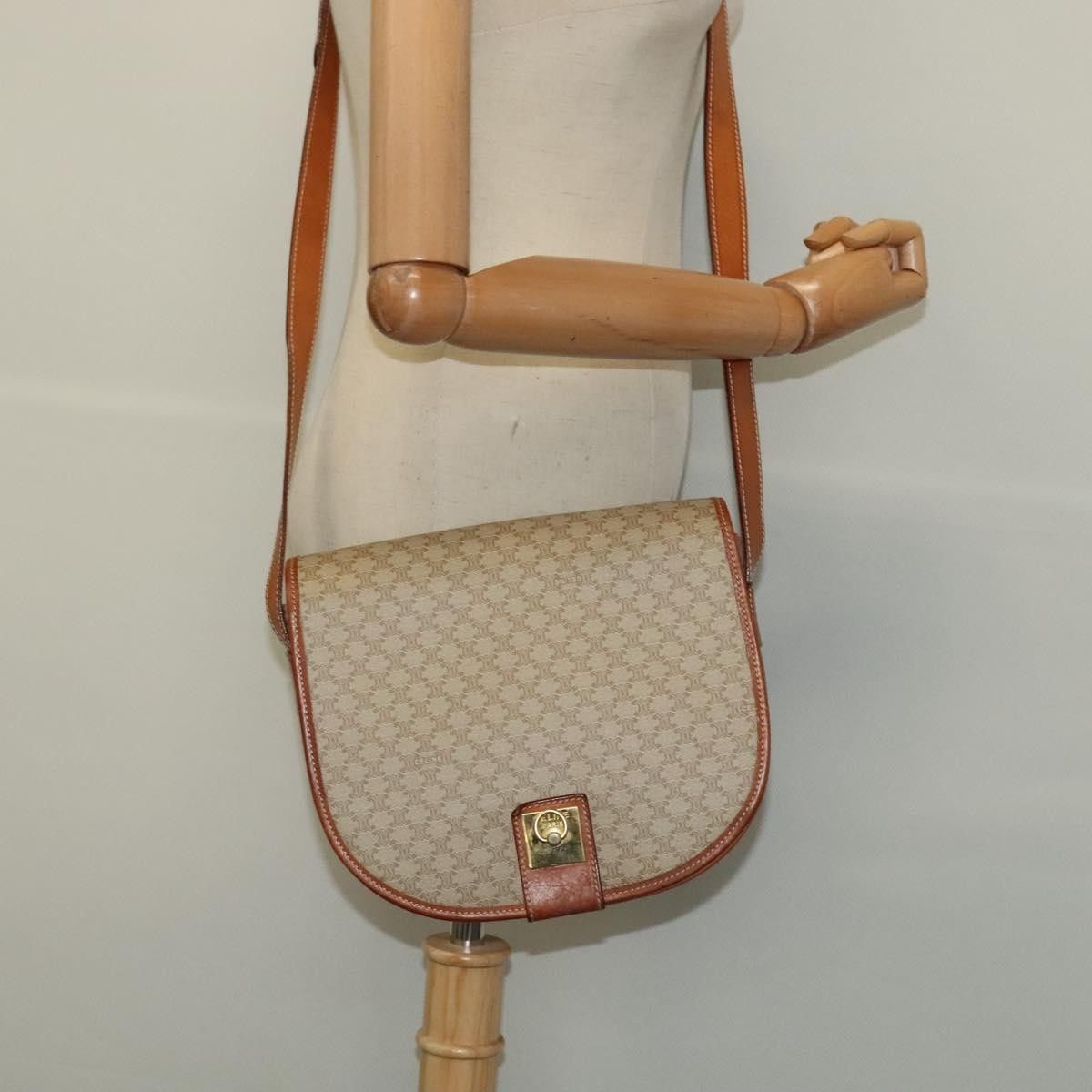 Celine Celine Macadam Shoulder Bag PVC Leather Size ONE SIZE - 14 Thumbnail