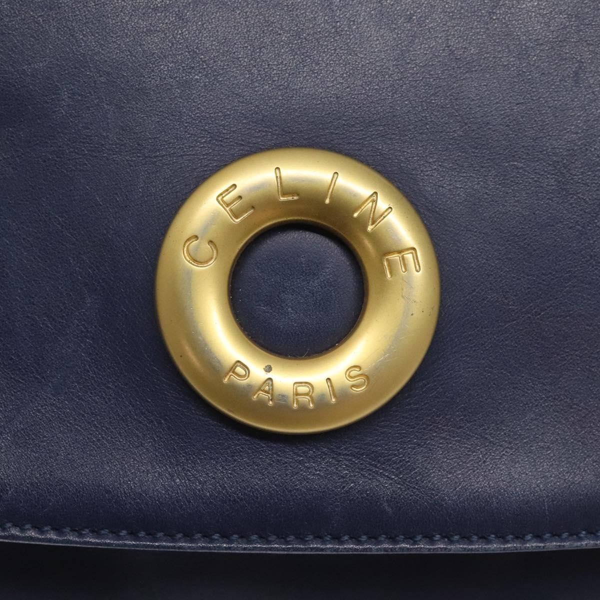Celine Celine Vintage Circle Logo Crossbody Bag Leather Size ONE SIZE - 12 Thumbnail