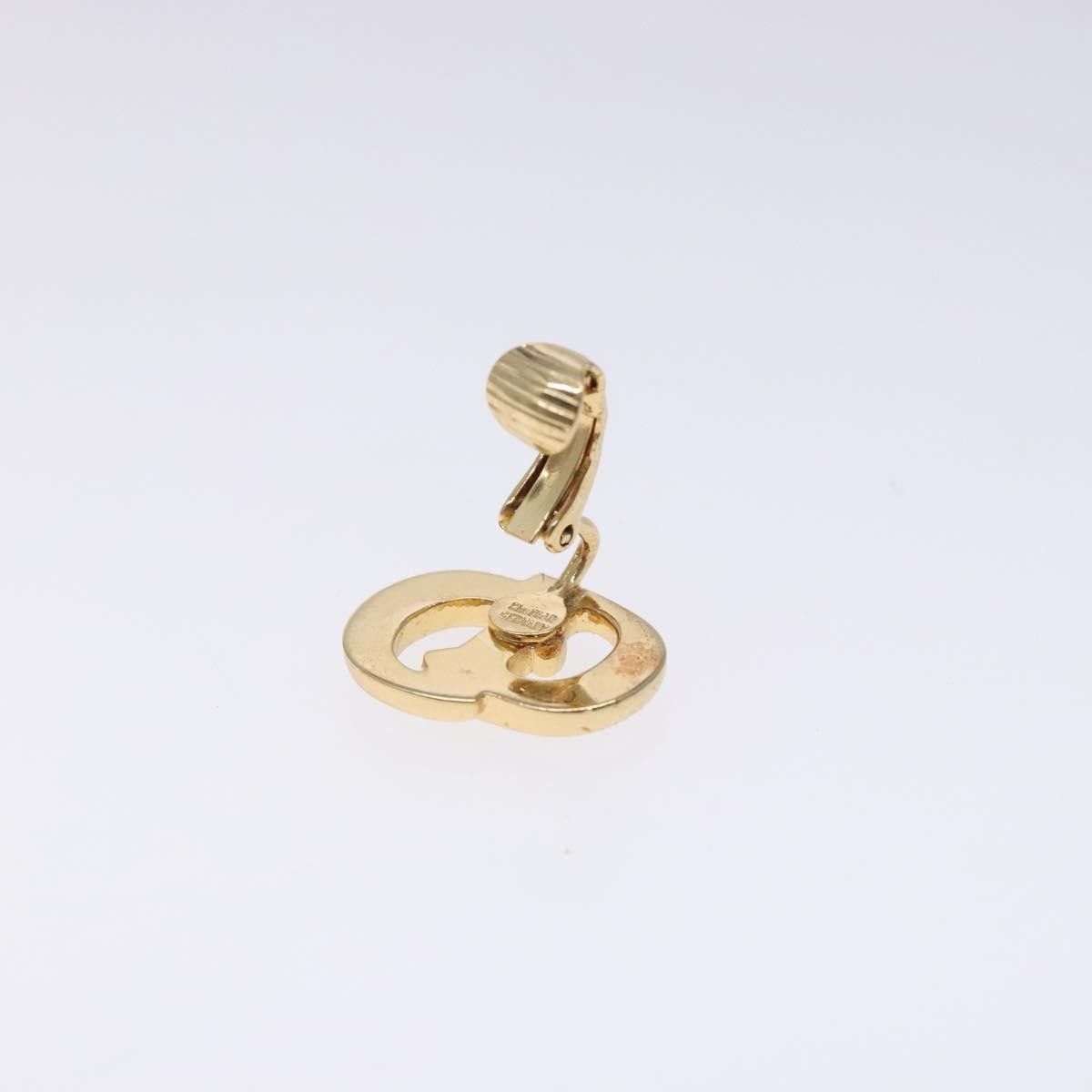Dior Christian Dior Vintage CD Clip-On Earrings Metal Size ONE SIZE - 4 Thumbnail