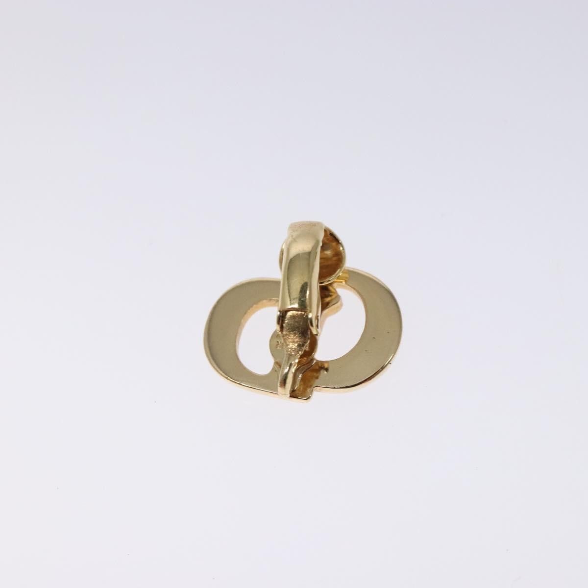 Dior Christian Dior Vintage CD Clip-On Earrings Metal Size ONE SIZE - 8 Thumbnail