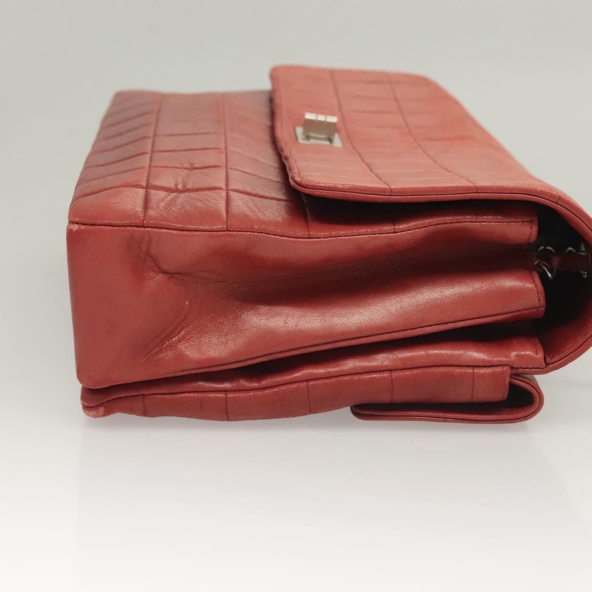 Chanel Chanel Chocolate Bar Reissue Flap Bag Lambskin Size ONE SIZE - 3 Thumbnail