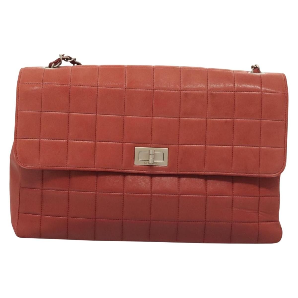 Chanel Chanel Chocolate Bar Reissue Flap Bag Lambskin Size ONE SIZE - 17 Thumbnail