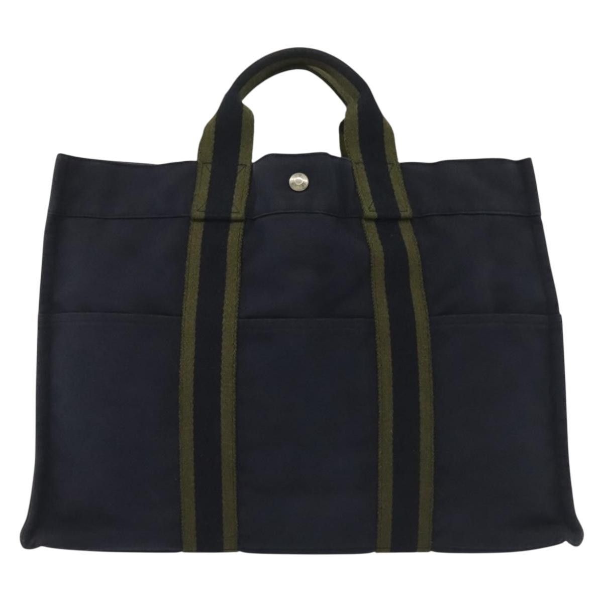 Hermes Hermes Fourre Tout Tote Toile Size ONE SIZE - 21 Thumbnail