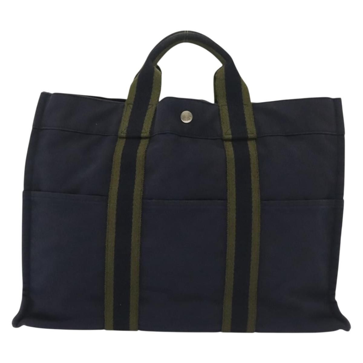 Hermes Hermes Fourre Tout Tote Toile Size ONE SIZE - 2 Thumbnail