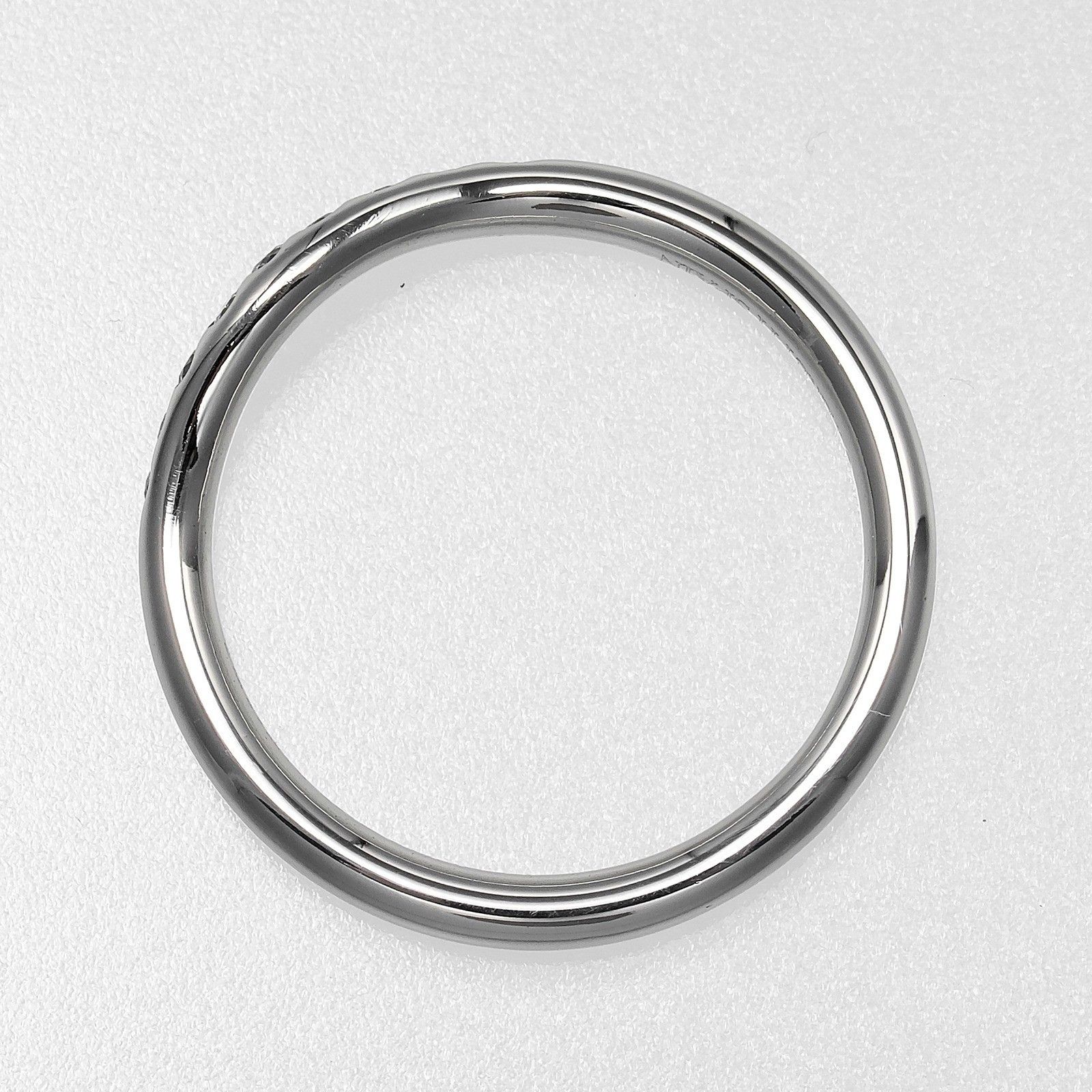 Tiffany & Co. Tiffany & Co. Elsa Peretti Curved Wedding Band Ring Platinum with Diamonds Size ONE SIZE - 10 Thumbnail