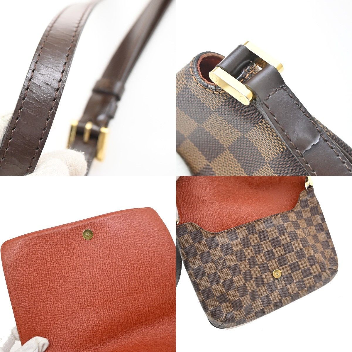Louis Vuitton Louis Vuitton Musette Tango Handbag Damier Size ONE SIZE - 14 Thumbnail