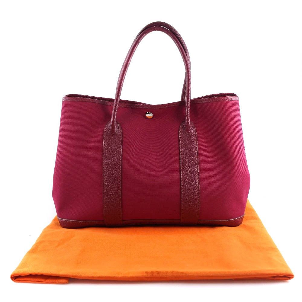 Hermes Hermes Garden Party Tote Toile and Leather Size ONE SIZE - 9 Thumbnail