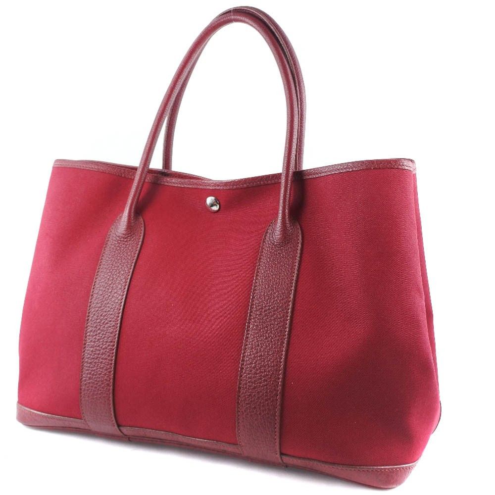 Hermes Hermes Garden Party Tote Toile and Leather Size ONE SIZE - 10 Thumbnail