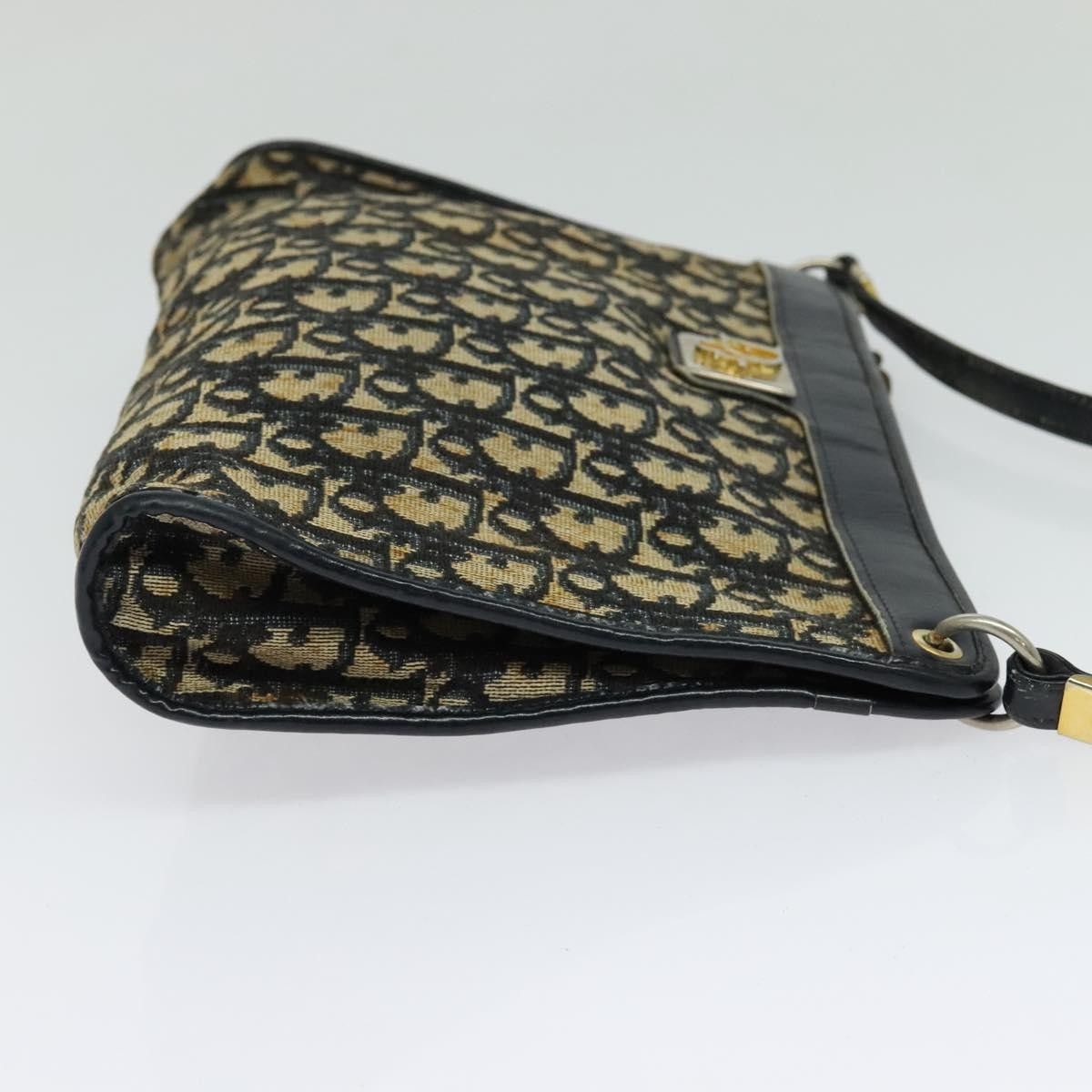 Dior Christian Dior Vintage Trotter Shoulder Bag Canvas Size ONE SIZE - 4 Thumbnail