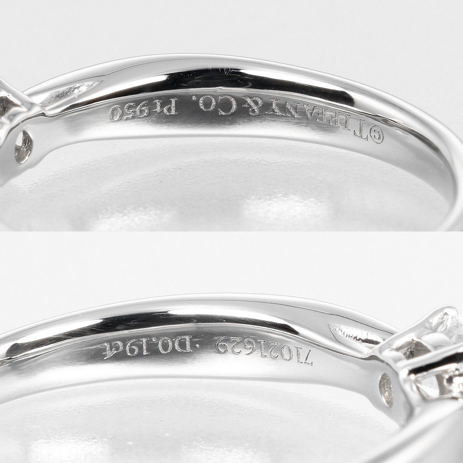 Tiffany & Co. Tiffany & Co. Harmony Solitaire Ring Platinum with RBC Diamond Size ONE SIZE - 6 Thumbnail