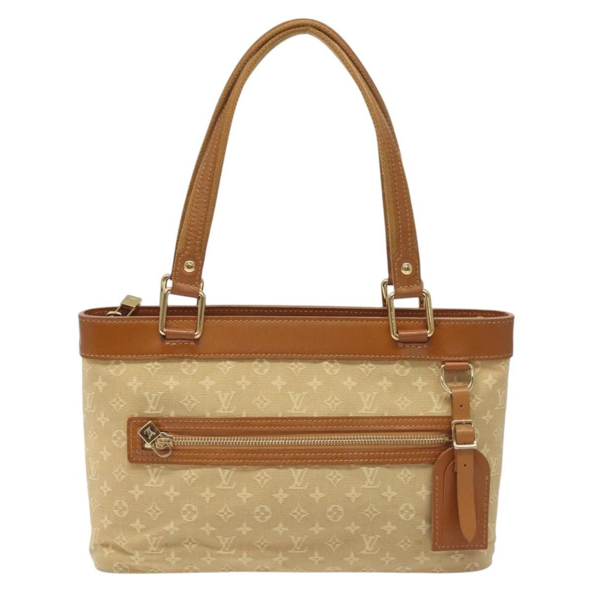 Louis Vuitton Louis Vuitton Lucille Handbag Mini Lin Size ONE SIZE - 19 Thumbnail