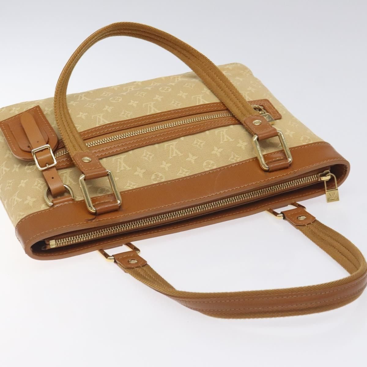 Louis Vuitton Louis Vuitton Lucille Handbag Mini Lin Size ONE SIZE - 17 Thumbnail