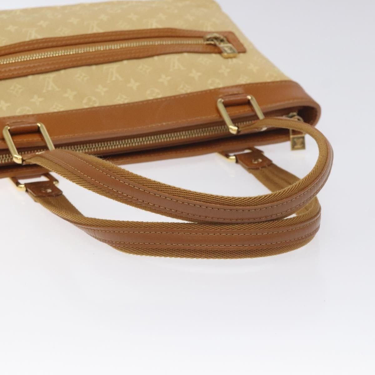 Louis Vuitton Louis Vuitton Lucille Handbag Mini Lin Size ONE SIZE - 8 Thumbnail