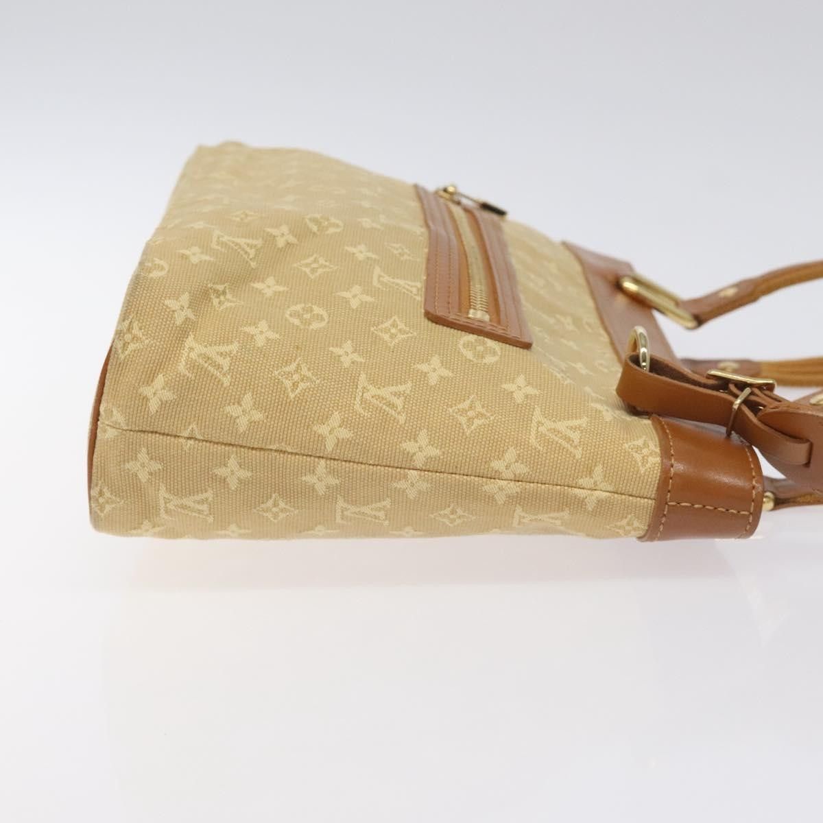 Louis Vuitton Louis Vuitton Lucille Handbag Mini Lin Size ONE SIZE - 3 Thumbnail