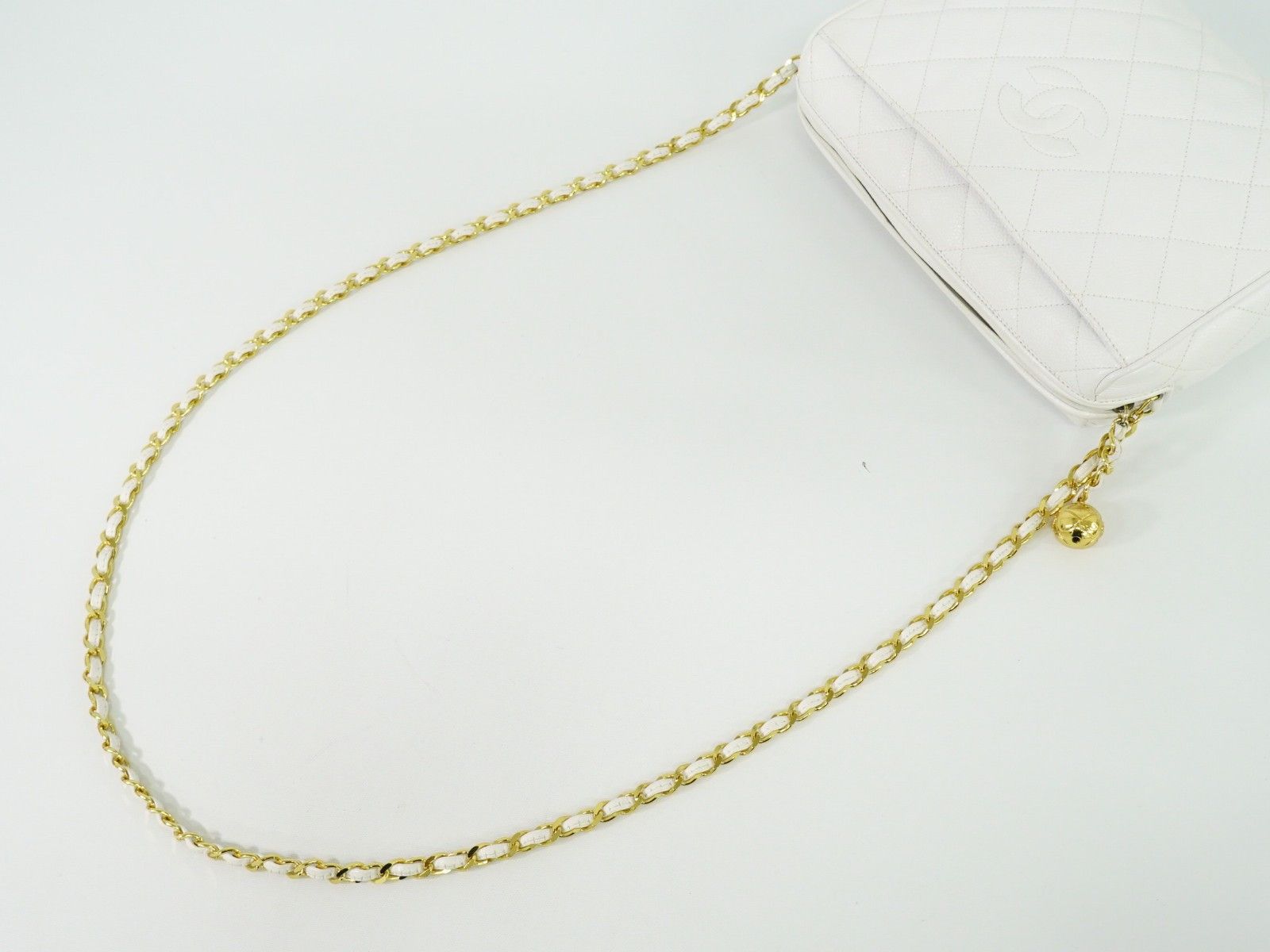 Chanel Chanel Vintage Diamond CC Camera Shoulder Bag Quilted Caviar Size ONE SIZE - 7 Thumbnail