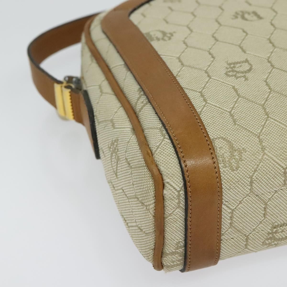 Dior Christian Dior Vintage Honeycomb Shoulder Bag Canvas Size ONE SIZE - 9 Thumbnail