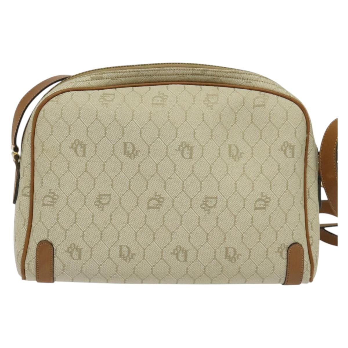 Dior Christian Dior Vintage Honeycomb Shoulder Bag Canvas Size ONE SIZE - 2 Thumbnail