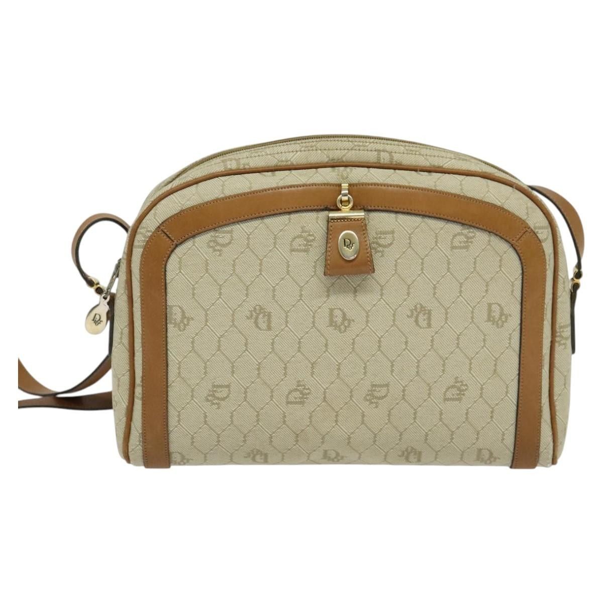 Dior Christian Dior Vintage Honeycomb Shoulder Bag Canvas Size ONE SIZE - 17 Thumbnail