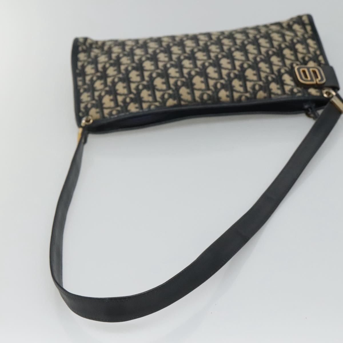 Dior Christian Dior Vintage Trotter Shoulder Bag Canvas Size ONE SIZE - 7 Thumbnail
