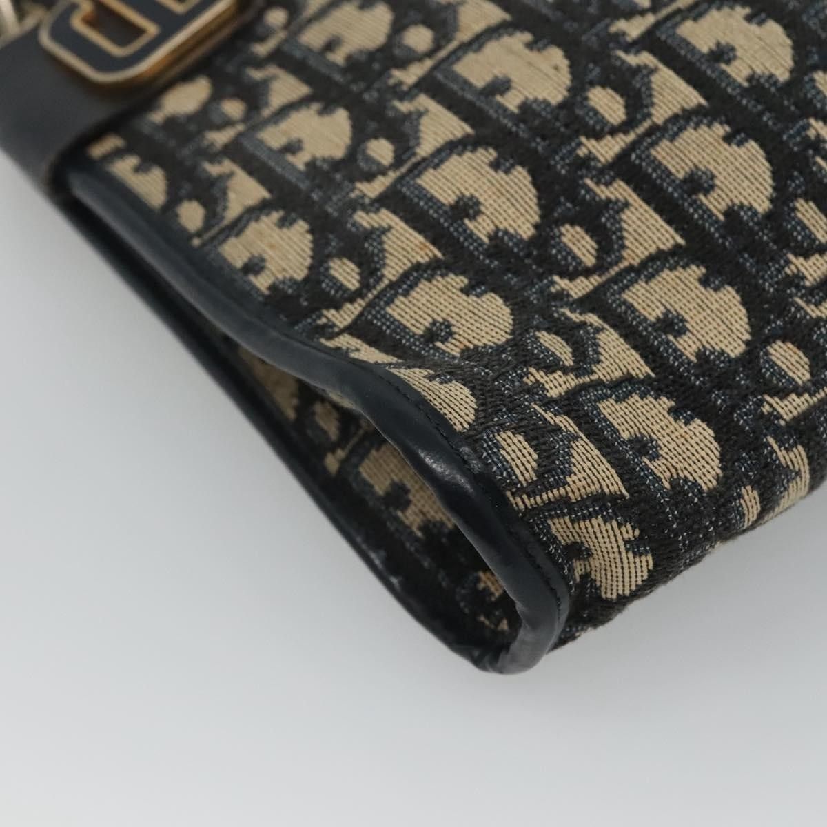 Dior Christian Dior Vintage Trotter Shoulder Bag Canvas Size ONE SIZE - 9 Thumbnail
