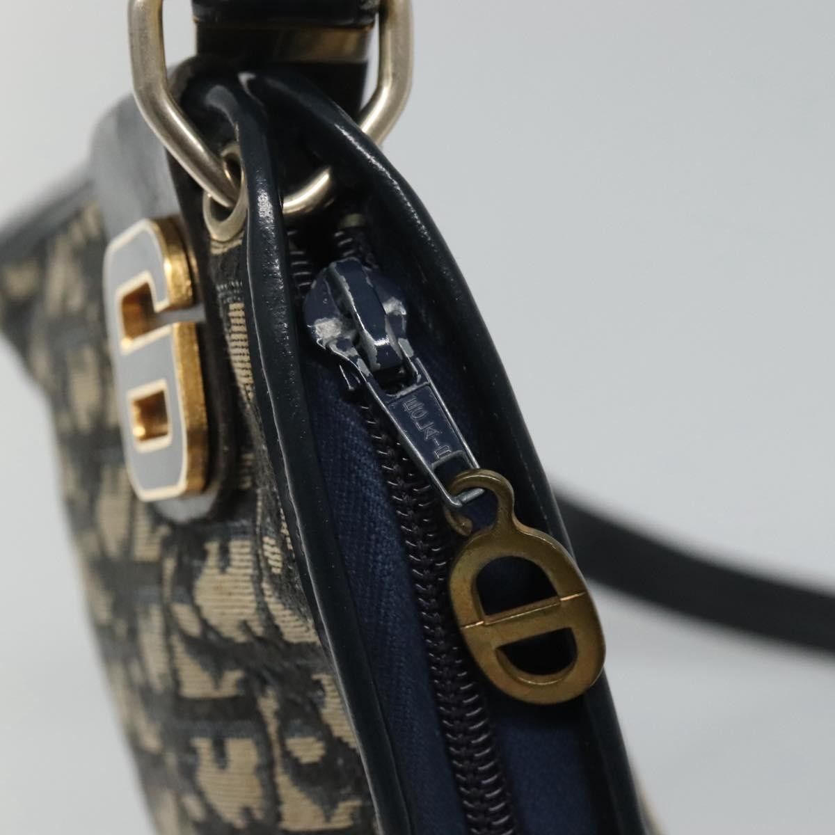 Dior Christian Dior Vintage Trotter Shoulder Bag Canvas Size ONE SIZE - 14 Thumbnail