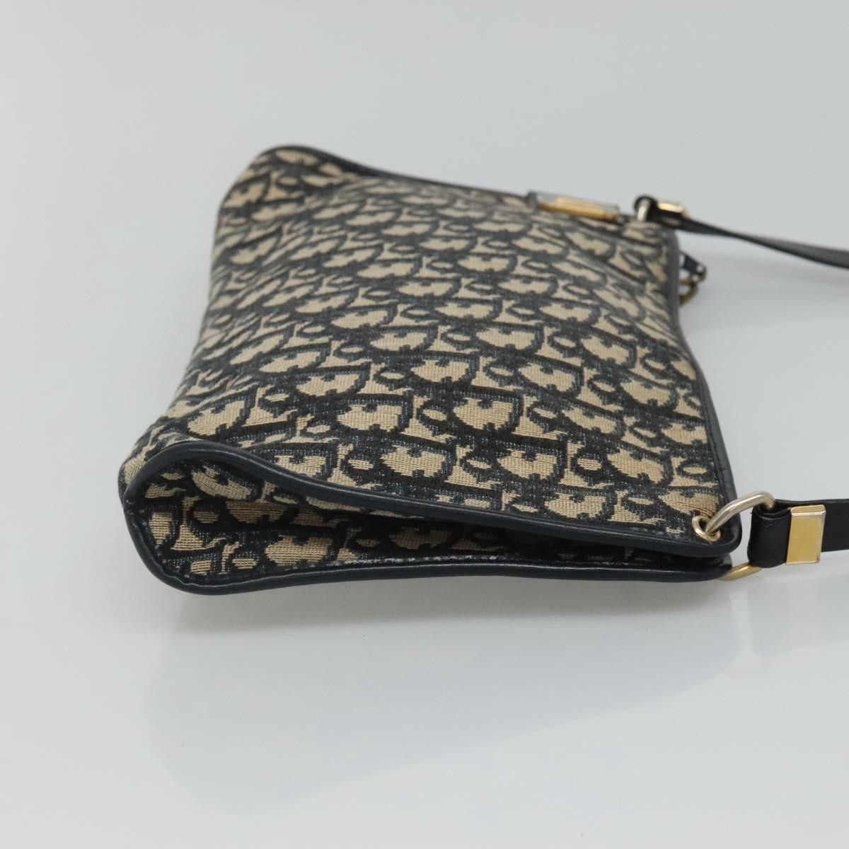 Dior Christian Dior Vintage Trotter Shoulder Bag Canvas Size ONE SIZE - 3 Thumbnail