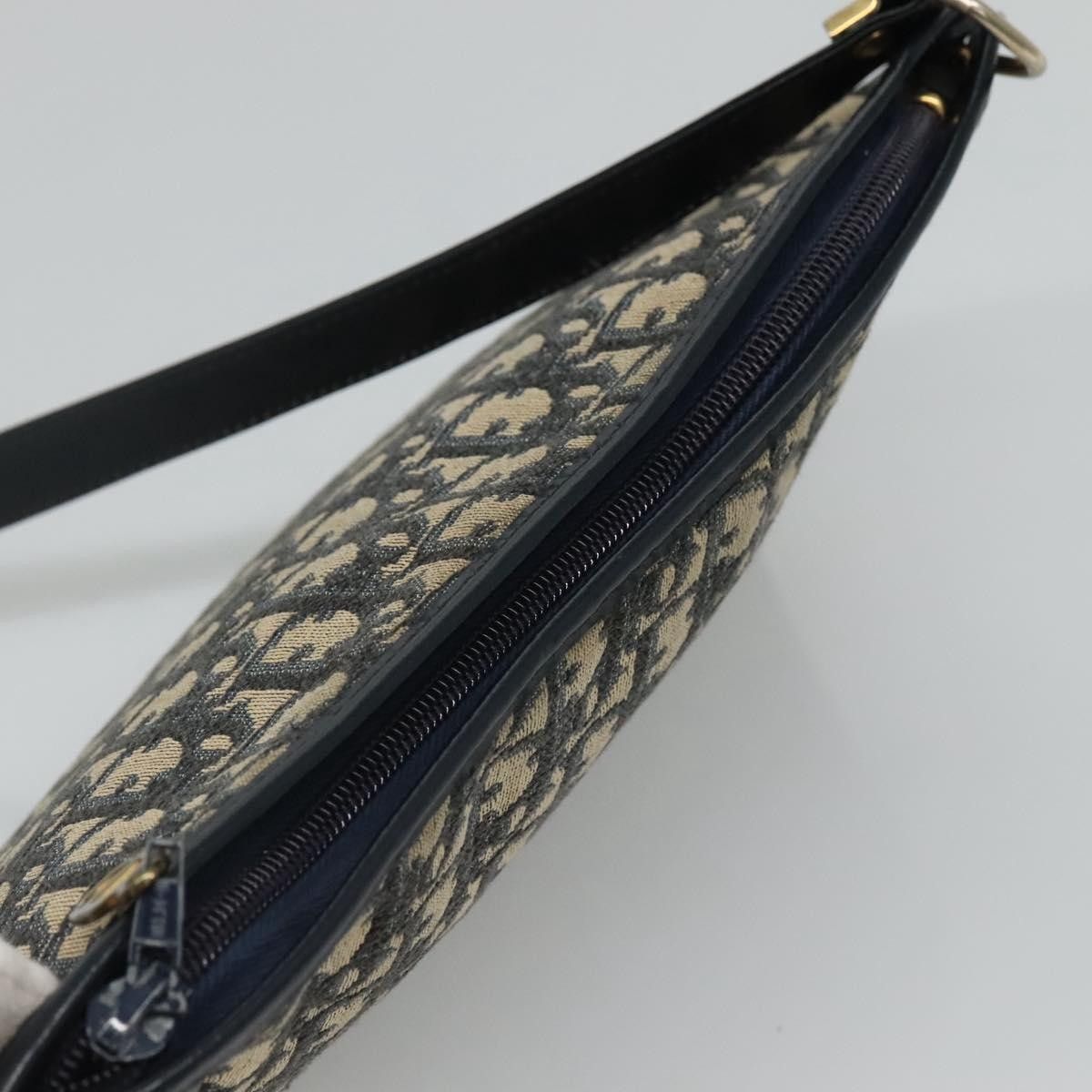 Dior Christian Dior Vintage Trotter Shoulder Bag Canvas Size ONE SIZE - 18 Thumbnail