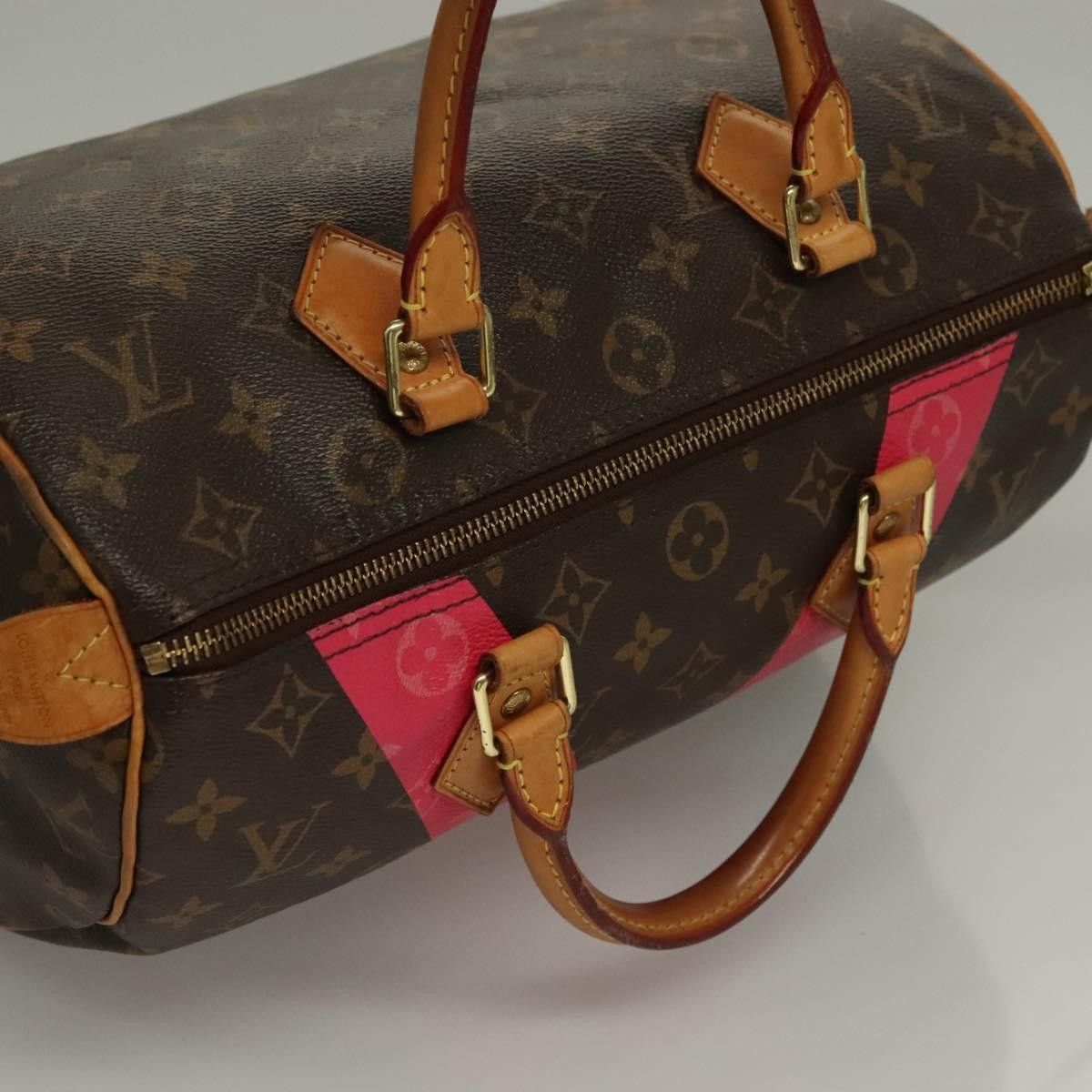 Louis Vuitton Louis Vuitton Speedy Handbag Limited Edition V Monogram Canvas Size ONE SIZE - 13 Thumbnail