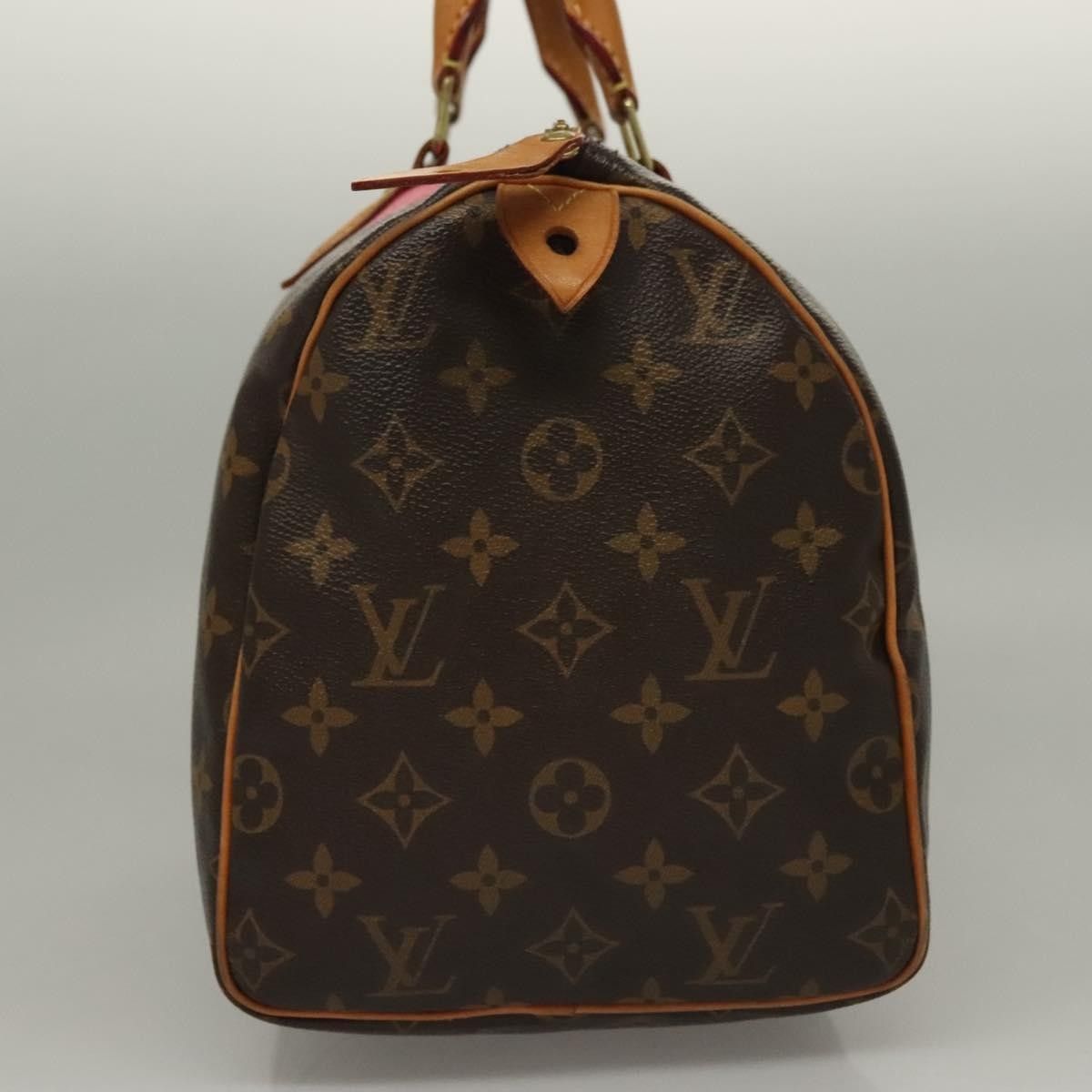 Louis Vuitton Louis Vuitton Speedy Handbag Limited Edition V Monogram Canvas Size ONE SIZE - 4 Thumbnail