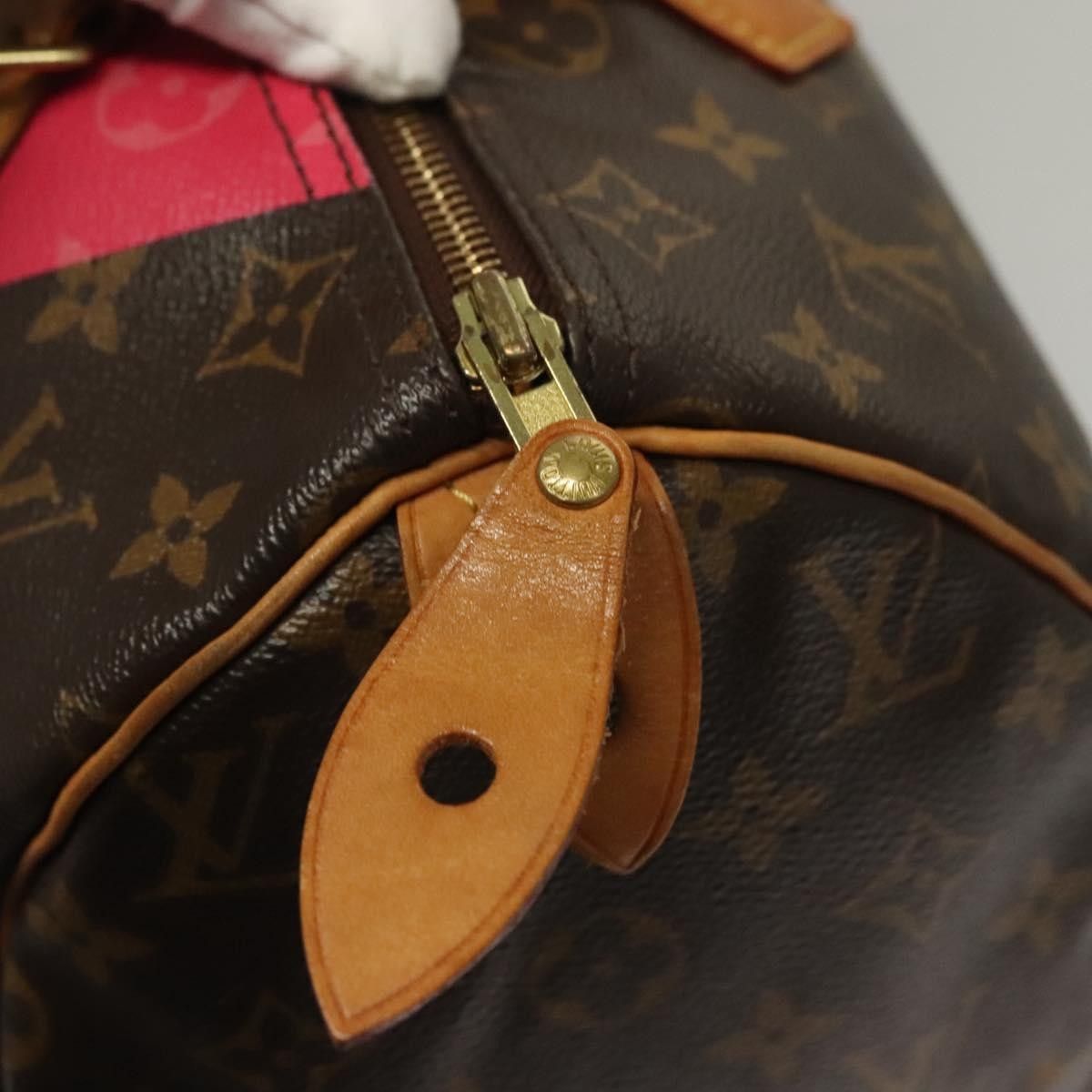 Louis Vuitton Louis Vuitton Speedy Handbag Limited Edition V Monogram Canvas Size ONE SIZE - 12 Thumbnail