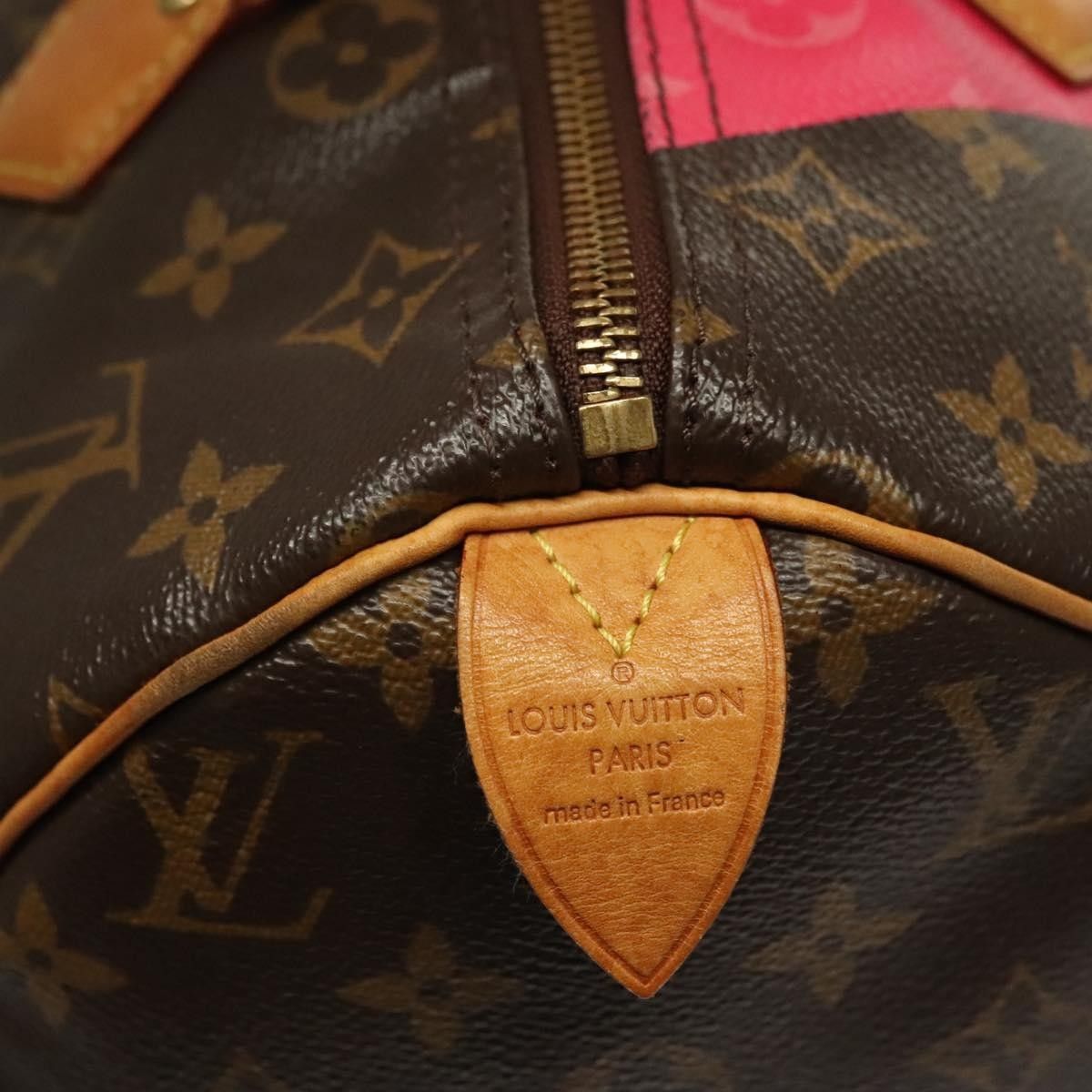 Louis Vuitton Louis Vuitton Speedy Handbag Limited Edition V Monogram Canvas Size ONE SIZE - 7 Thumbnail