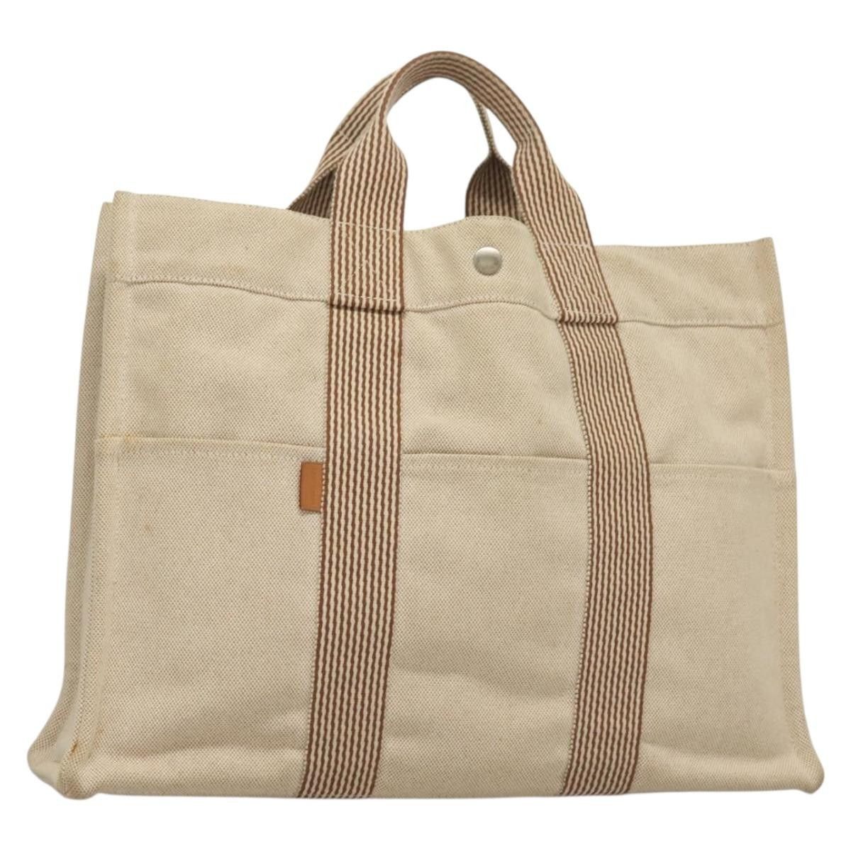 Hermes Hermes Fourre Tout Tote Toile Size ONE SIZE - 22 Thumbnail