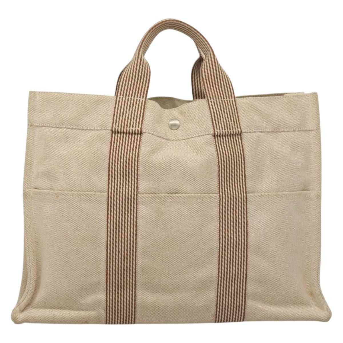 Hermes Hermes Fourre Tout Tote Toile Size ONE SIZE - 2 Thumbnail