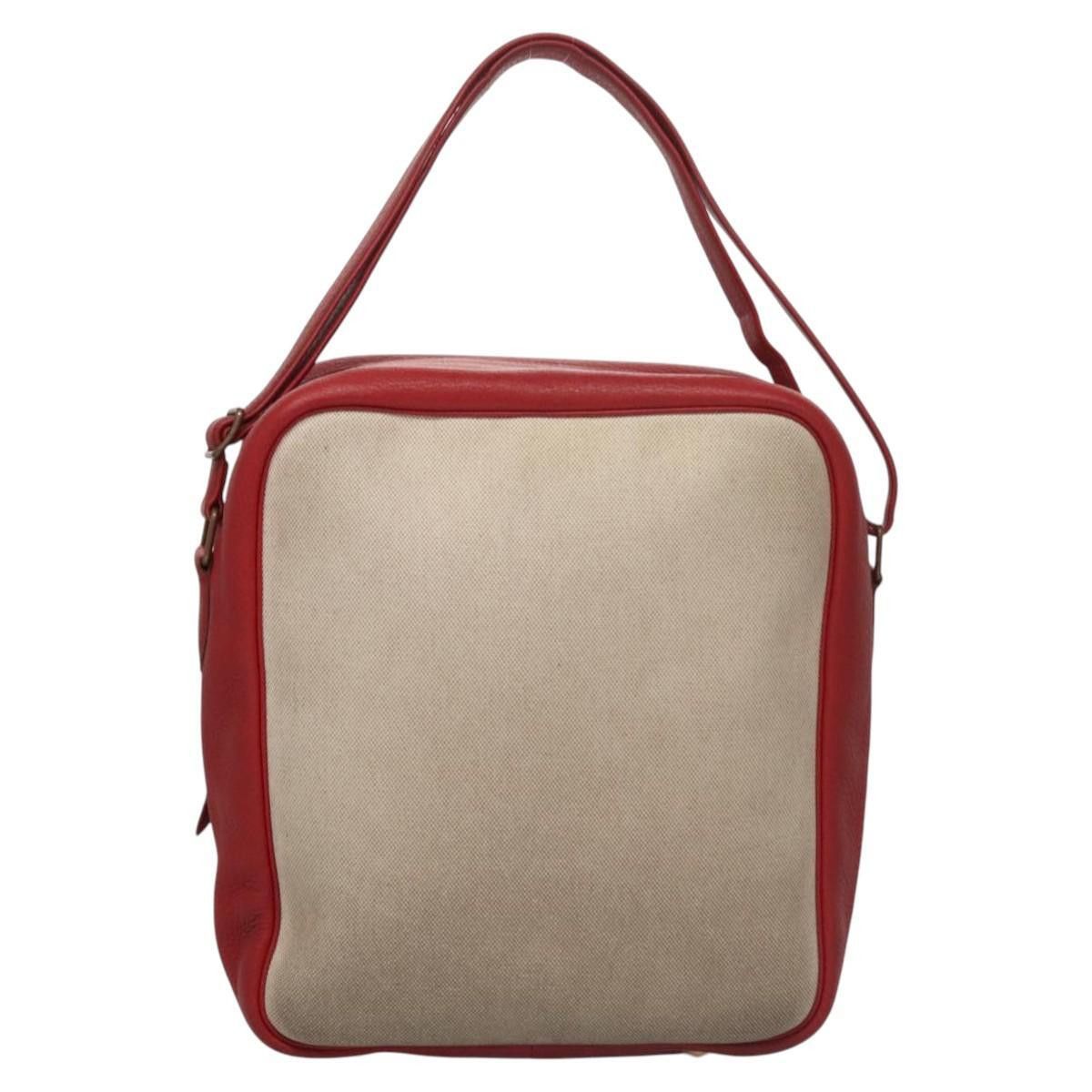 Hermes Hermes Victoria Messenger Bag Toile with Leather Size ONE SIZE - 2 Thumbnail