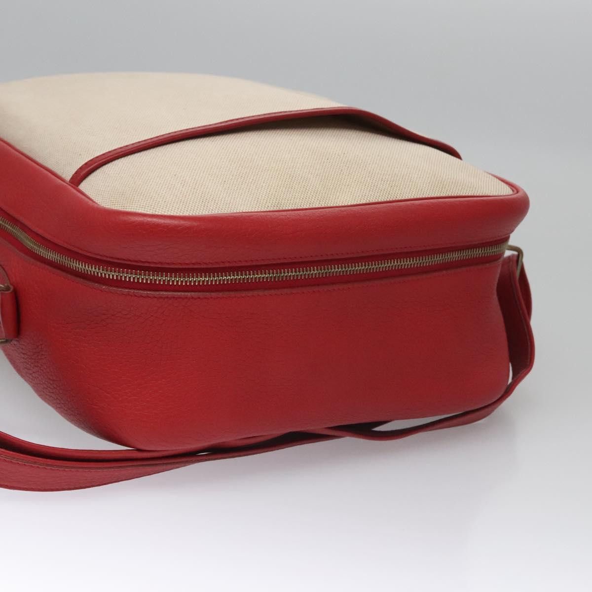 Hermes Hermes Victoria Messenger Bag Toile with Leather Size ONE SIZE - 19 Thumbnail