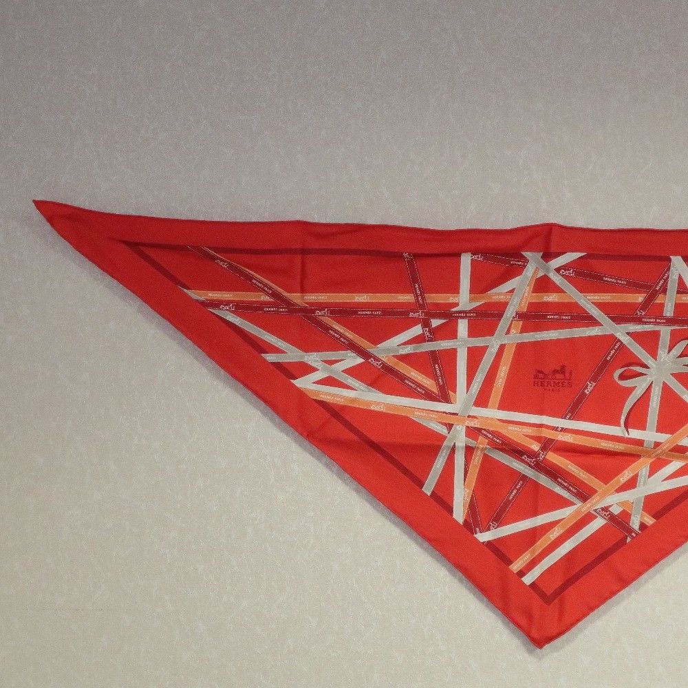Hermes Hermes Triangle Scarves Silk Size ONE SIZE - 3 Thumbnail