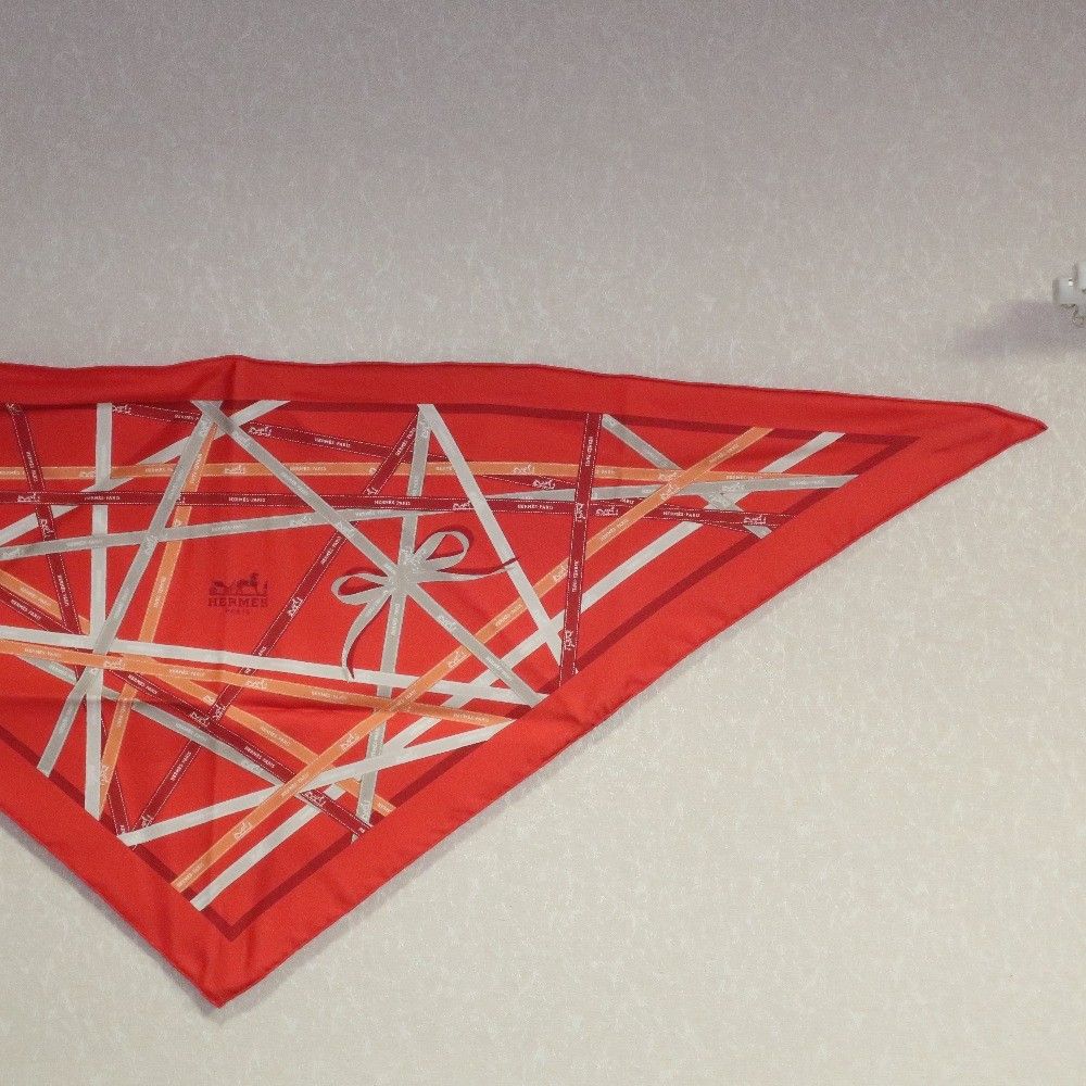 Hermes Hermes Triangle Scarves Silk Size ONE SIZE - 4 Thumbnail