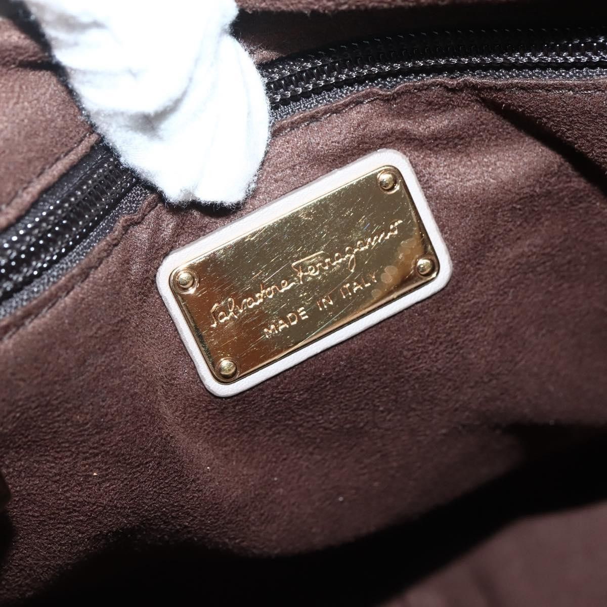 Salvatore Ferragamo Salvatore Ferragamo Vala Leather Size ONE SIZE - 6 Thumbnail