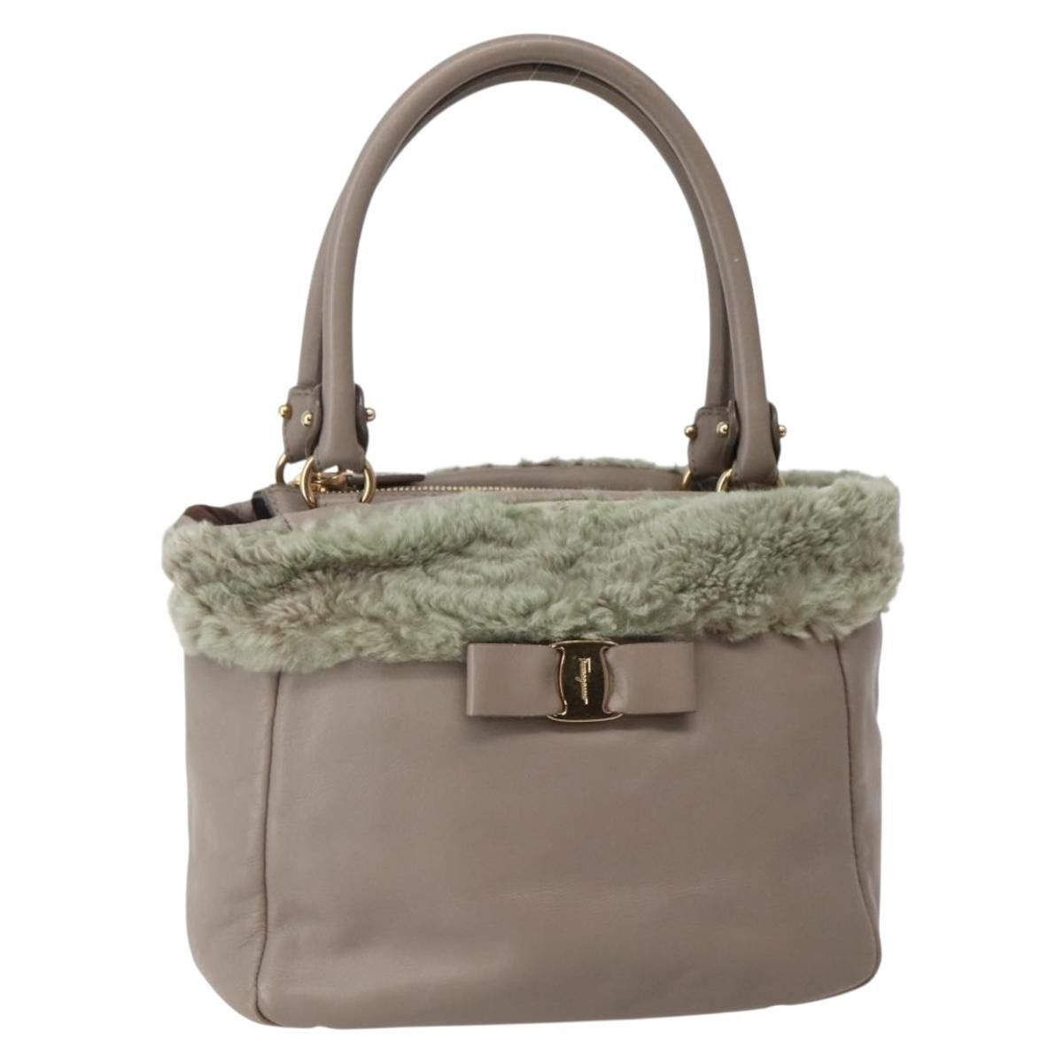 Salvatore Ferragamo Salvatore Ferragamo Vala Leather Size ONE SIZE - 21 Thumbnail