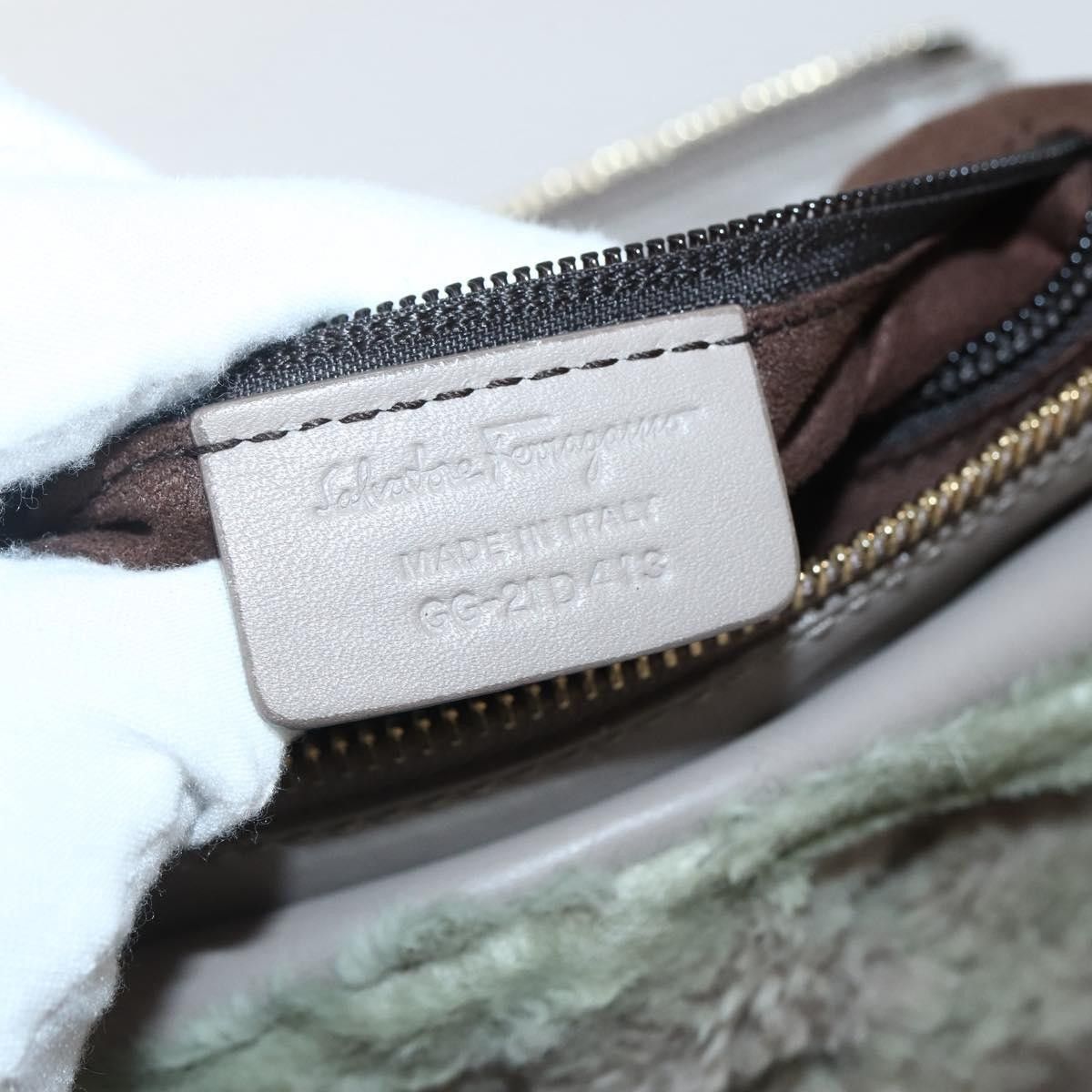 Salvatore Ferragamo Salvatore Ferragamo Vala Leather Size ONE SIZE - 7 Thumbnail